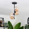 Chehalis Lámpara de Techo - Cristal 12 cm Colores ámbar, 4 luces