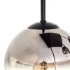 Koyoto Lámpara de Techo - Szkło 15 cm Cromo, Transparente, 5 luces