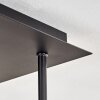 Koyoto Lámpara de Techo - Szkło 15 cm Cromo, 5 luces