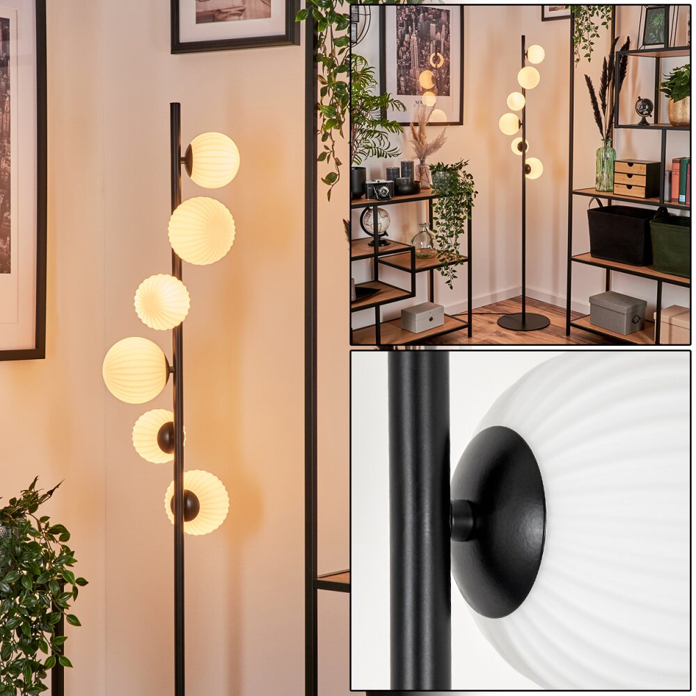 Remaisnil Lámpara de Pie - Szkło 10 cm, 12 cm Blanca, 6 luces main product photo