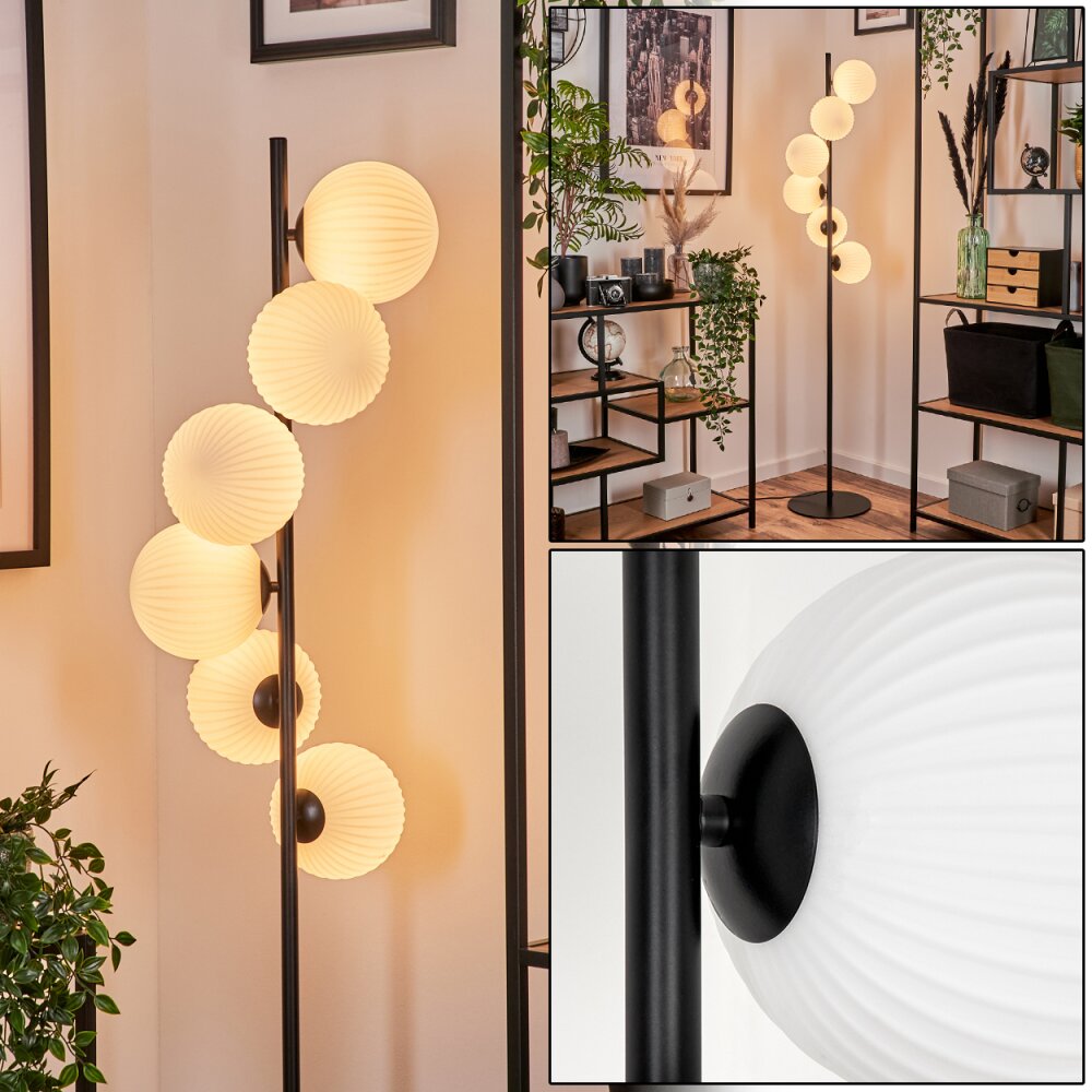 Remaisnil Lámpara de Pie - Szkło 15 cm Blanca, 6 luces main product photo