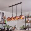 Ripoll Lámpara Colgante - Szkło 30 cm Transparente, Color cobre, 4 luces
