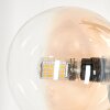 Remaisnil Lámpara de Pie - Szkło 10 cm Colores ámbar, Transparente, 6 luces