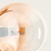 Remaisnil Lámpara de Pie - Szkło 12 cm Colores ámbar, Transparente, 6 luces