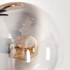 Gastor Lámpara de Pie - Szkło 15 cm Colores ámbar, Transparente, Ahumado, 5 luces