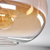 Apedo Lámpara de Techo - Szkło 30 cm Colores ámbar, Transparente, 1 luz