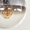 Gastor Lámpara de Techo - Szkło 15 cm Transparente, Ahumado, 5 luces