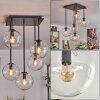 Gastor Lámpara de Techo - Cristal 15 cm Transparente, 5 luces