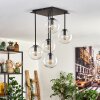 Gastor Lámpara de Techo - Cristal 15 cm Transparente, 5 luces