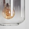 Lauden Aplique - Cristal 15 cm Crudo, Negro, 1 luz