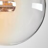 Chehalis Lámpara de Techo - Szkło 12 cm Colores ámbar, Transparente, Ahumado, 4 luces