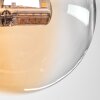 Chehalis Lámpara de Techo - Szkło 10 cm, 12 cm Colores ámbar, Transparente, 4 luces