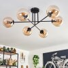 Gastor Lámpara de Techo - Cristal 15 cm Colores ámbar, 6 luces