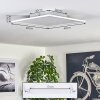 Valmanya Lámpara de Techo 40cm LED Blanca, 1 luz