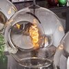 Ripoll Lámpara Colgante - Szkło 30 cm Transparente, Ahumado, 3 luces