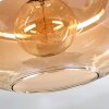 Apedo Lámpara de Techo - Cristal 30 cm Colores ámbar, 1 luz