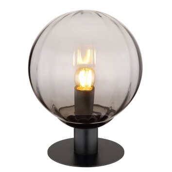 Globo DALLERTA Lámpara de mesa Negro, 1 luz