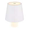Globo VANNIE Lámpara de mesa LED Blanca, 1 luz