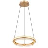 Globo BLONDIE Lámpara Colgante LED dorado, 1 luz, Mando a distancia