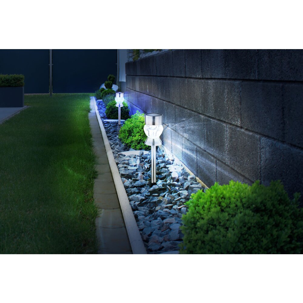 Globo SOLAR Poste de Jardín - Zestaw 2 sztuk LED, 1 luz main product photo