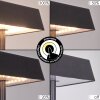 Algeraz Lámpara de mesa LED Negro, 1 luz