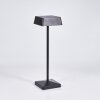 Algeraz Lámpara de mesa LED Negro, 1 luz
