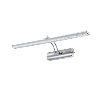 Globo Aplique Cromo, 1 luz