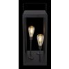 Globo Lámpara solar LED Negro, 2 luces