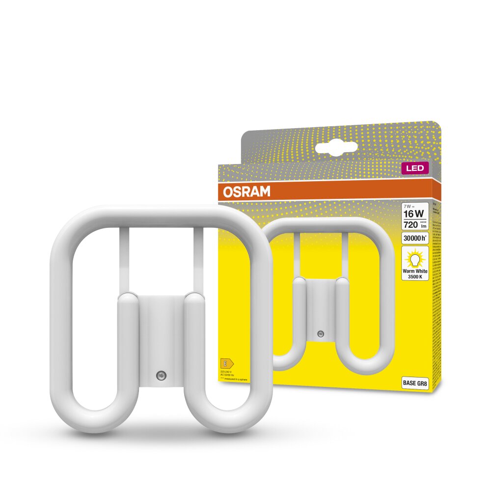 OSRAM DULUX GR8 7 W 3500 Kelvin 720 Lumen main product photo