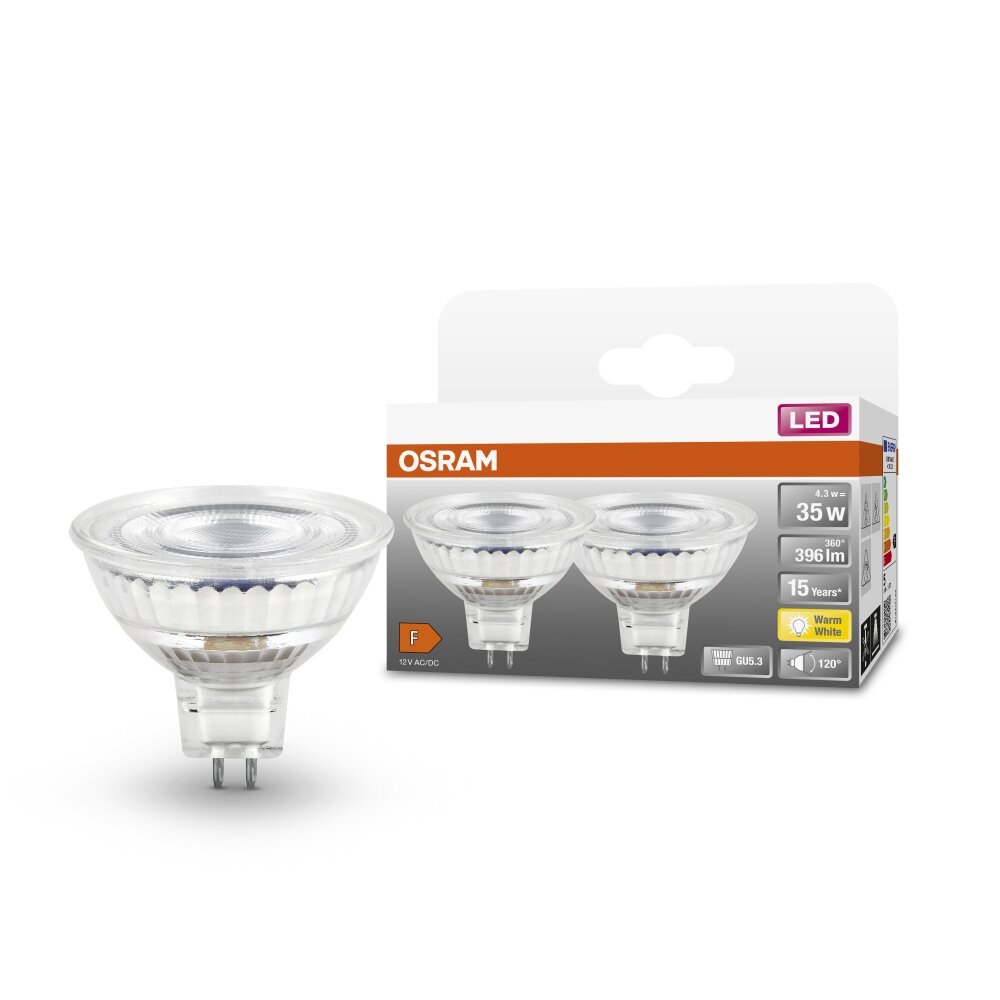OSRAM set de 2LED Star GU5.3 4.3 W 2700 Kelvin 396 Lumen main product photo