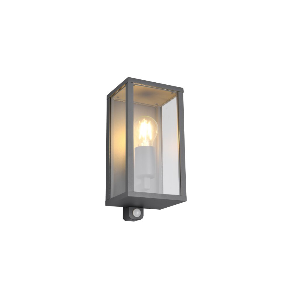 Trio GARONNE Aplique Antracita, 1 luz, Sensor de movimiento main product photo
