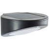Brilliant Bardum Aplique LED Negro, 1 luz, Sensor de movimiento