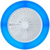 Brilliant Salerno Lámpara de Techo LED Blanca, 1 luz, Mando a distancia