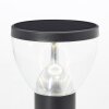 Brilliant Tulip Lámpara de pie para exterior LED Negro, 1 luz, Sensor de movimiento