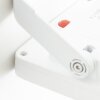 Brilliant Luton Aplique para exterior LED Blanca, 1 luz, Sensor de movimiento