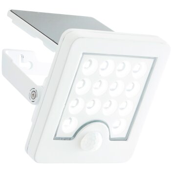 Brilliant Luton Aplique para exterior LED Blanca, 1 luz, Sensor de movimiento