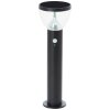 Brilliant Tulip Lámpara de pie para exterior LED Negro, 1 luz, Sensor de movimiento