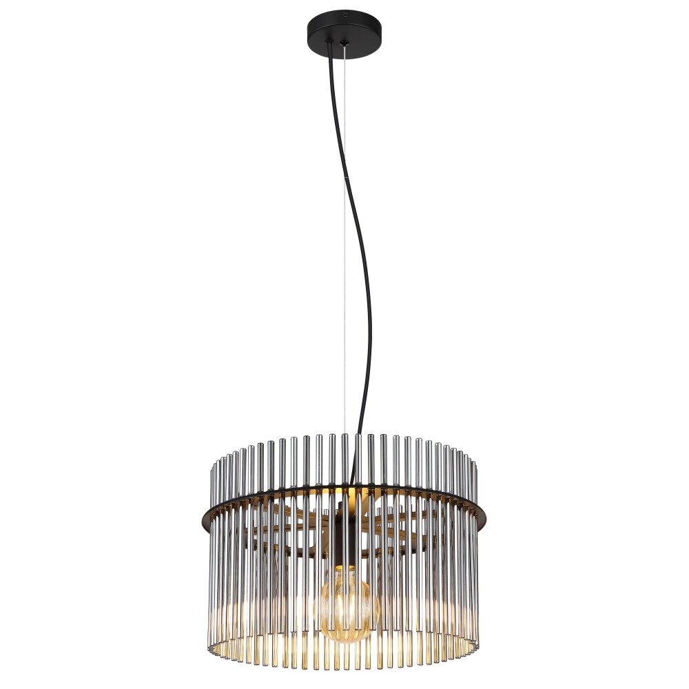 Globo GORLEY Lámpara Colgante Negro, 1 luz main product photo