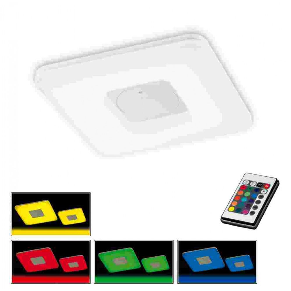 Honsel CHAMÄLEON RGBW Lámpara de Techo LED Blanca, 1 luz, Mando a distancia, Cambia de color main product photo