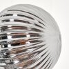 Remaisnil Lámpara de Pie - Cristal 12 cm, 15 cm Negro, 3 luces