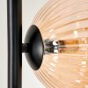 Remaisnil Lámpara de Pie - Cristal 12 cm, 15 cm Negro, 3 luces