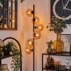 Gastor Lámpara de Pie - Cristal 15 cm Colores ámbar, 6 luces