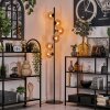 Gastor Lámpara de Pie - Cristal 15 cm Colores ámbar, 6 luces