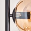 Gastor Lámpara de Pie - Szkło 15 cm Colores ámbar, Transparente, 5 luces