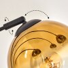 Koyoto Lámpara de Pie - Szkło 15 cm dorado, Transparente, 5 luces