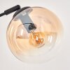 Koyoto Lámpara de Pie - Szkło 15 cm Colores ámbar, Transparente, Ahumado, 5 luces
