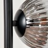 Remaisnil Lámpara de Pie - Cristal 10 cm, 12 cm Negro, 5 luces