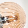 Remaisnil Lámpara de Pie - Cristal 10 cm, 12 cm Negro, 5 luces
