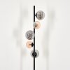 Remaisnil Lámpara de Pie - Cristal 10 cm, 12 cm Negro, 5 luces
