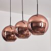 Koyoto Lámpara Colgante - Szkło 30 cm Color cobre, 3 luces